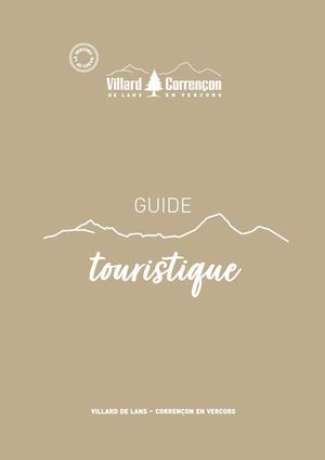 Guide Annuel Villard De Lans Correncon