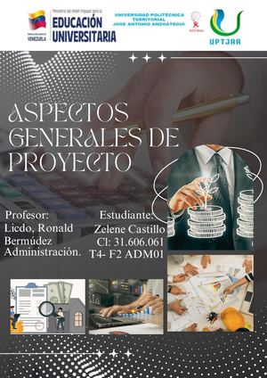 Aspectos Generales De Proyecto (