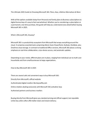 Calaméo - The Ultimate 2025 Guide To Choosing Microsoft 365