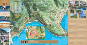 Plan touristique de Roquebrune-Cap-Martin