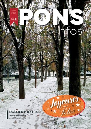 Magazine Pons Infos Novembre 2025