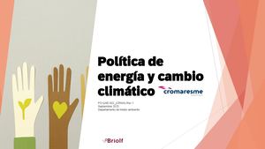 Política GEI Y Cambio Climático ES - Cromaresme 2023