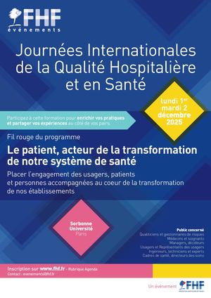 Journées Internationales de la Qualité Hospitalière et en Santé 2025