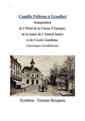 Camille Pelletan à Graulhet