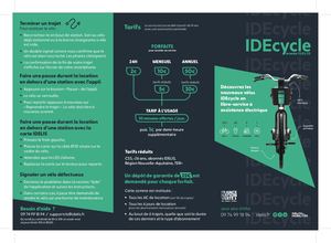 Les vélos à assistance électrique IDEcycle