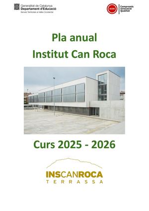 Pla Anual - Curs 2025-26