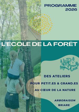 Brochure de L'École de la forêt *
