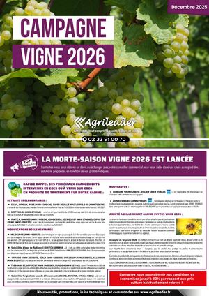 Decembre Viticulteur 2026