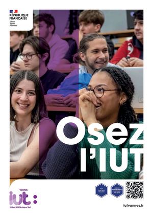 Brochure IUT Vannes 2026