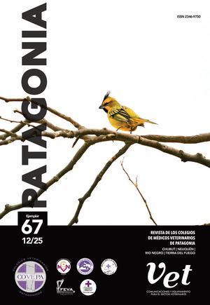 Revista de los Colegios Veterinarios de Patagonia nro. 67. Diciembre 2025