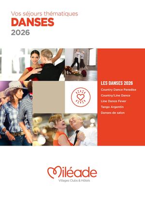 Les séjours thématiques danses