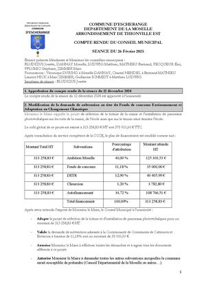 2025 02 26 Cr Conseil Municipal