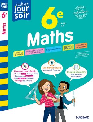 Extrait 9782210787490 Cahier Jour Soir Maths 6e Cahier Jour Soir