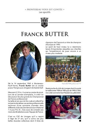 Montereau vous est contée - Les sportifs - Franck Butter