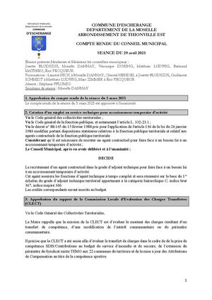 2025 04 29 Cr Conseil Municipal