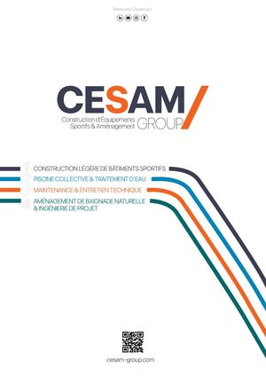 Plaquette Cesam 2025