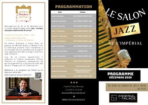 Programme Mensuel du Hip Jazz Club