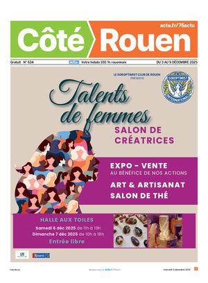 Côté Rouen N° 634 Du 3 Au 9 Décembre 2025