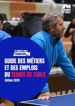 Guide Des Métiers Et Des Emplois Du Tennis De Table