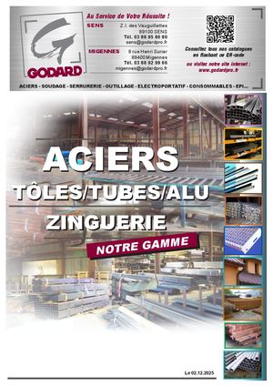 GODARD catalogue Aciers /Tôles /Tubes