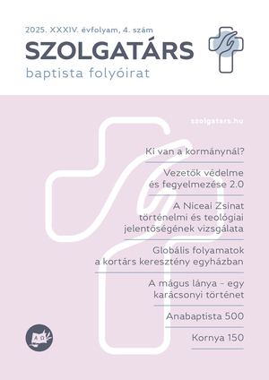 Szolgatárs 2025. évi 4. szám