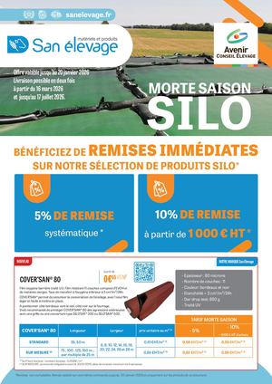 Offre Morte Saison Silo 2025 2026