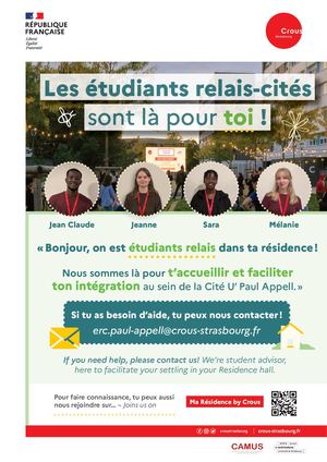 Étudiant-relais Cité 2025/26