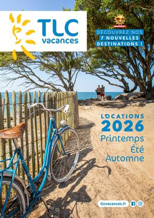 Catalogue LOCATION Ete TLC VACANCES 2026 2026