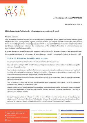 Courrier Utilisation Des Vs 02 12 25