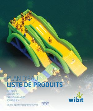 Catalogue Plans D'eau 2026 Gonflables Wibit