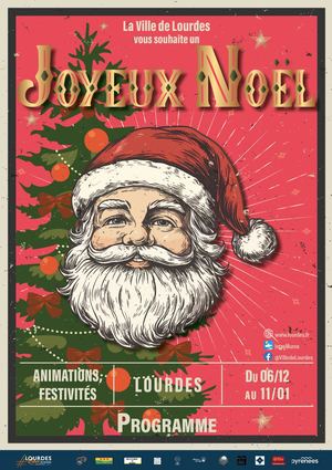 Programme Animations Noël 2025 Lourdes