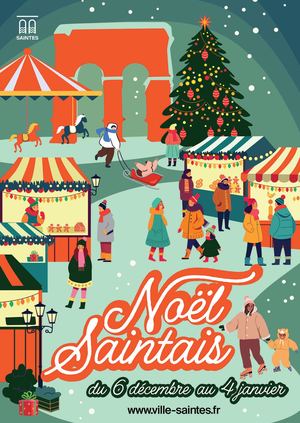 Programme Noel 2025 Ville de Saintes