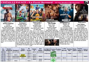 Programme du 03 au 09 Décembre 2025