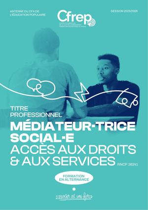 Plaquette Médateur social