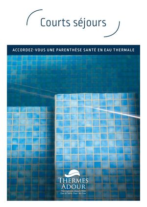 Brochure Courts Sejours 2026