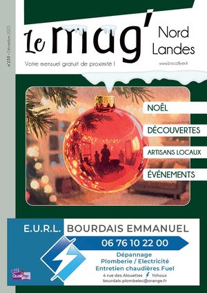 Le Mag' Nord Landes N°153 Novembre