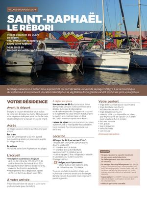 Catalogue Ccgpf Fiche Centre Vacances Le Rebori 2026