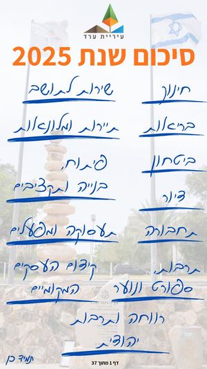 סיכום שנת 2025