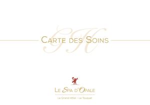 CARTE DES SOINS 2025