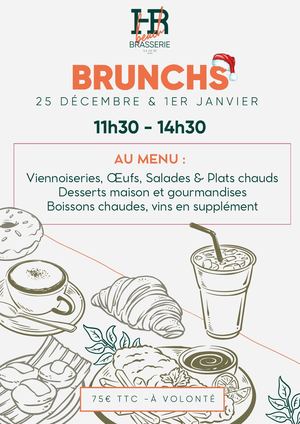 Brunchs Des Fêtes Au Hr !