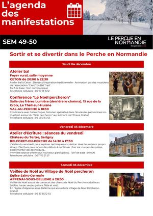 Sortir dans le Perche en Normandie !