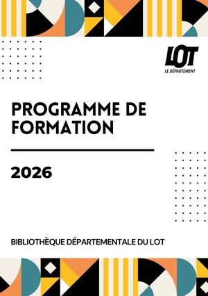 Calaméo - Programme De Formation 2026