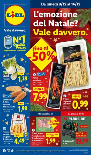 LIDL Offerte Valide Dal 08 12 Al 14 12 Volantino Settimanale 01 Compressed