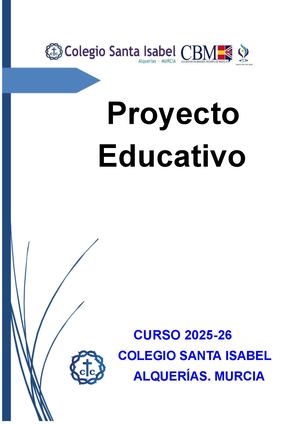 Proyecto Educativo 2025 26 Docx