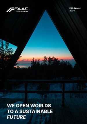 ESG Report 2024 | FAAC TECHNOLOGIES