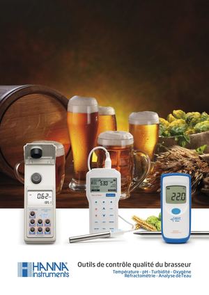 Outils de Contrôle Qualité du brasseur