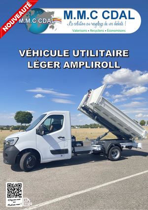 Véhicule Utilitaire Léger RENAULT Master Ampliroll 3t5