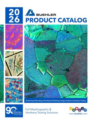2026 Buehler Product Catalog