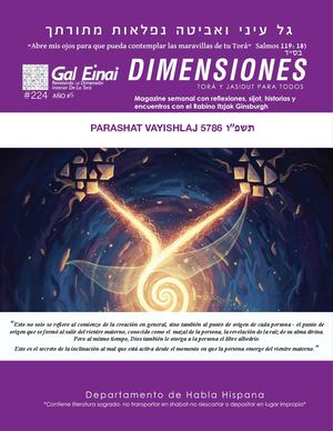 Dimensiones Parashat Vayishlaj 5786 Edición 224