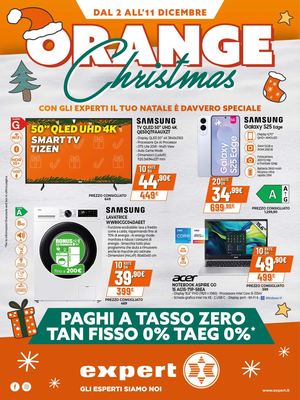 Volantino Expert Orange Christmas
